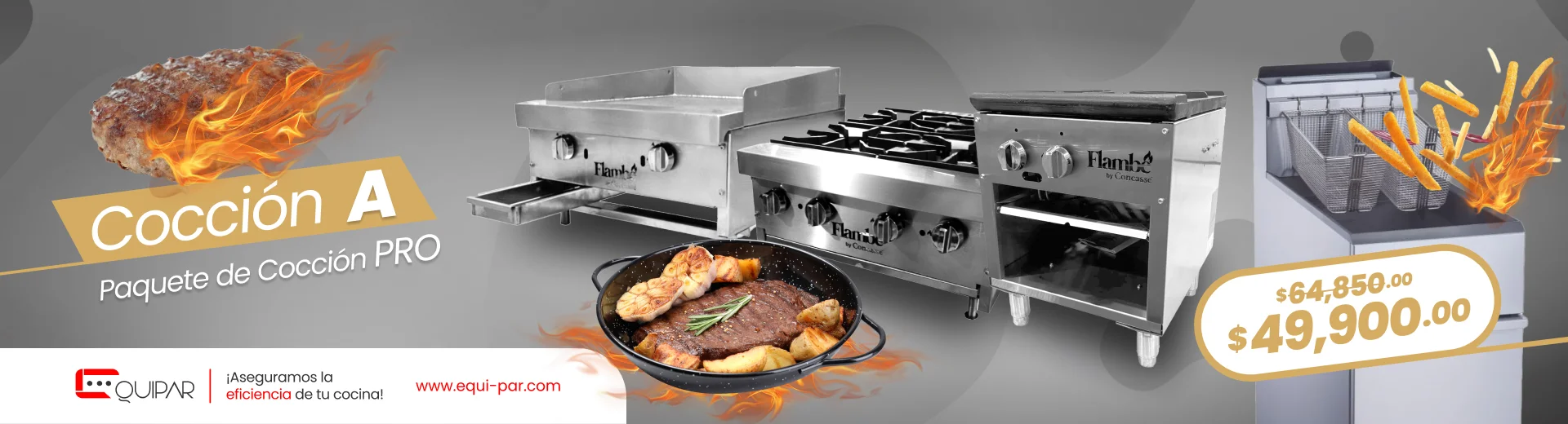 Paquete de cocción PRO "A"