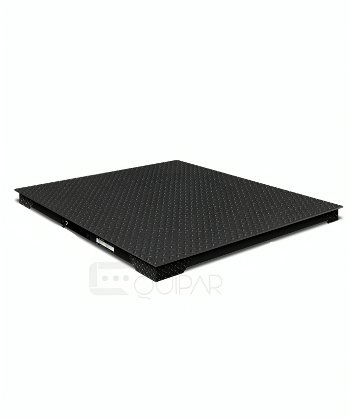 BASCULA DE PLATAFORMA 90 X 90 CM ACERO AL CARBONO RHINO PLABA-9