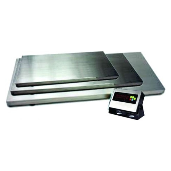 BASCULA DE PLATAFORMA HERMETICA MED. 1X1 METROLOGY PBP-W-100-1T