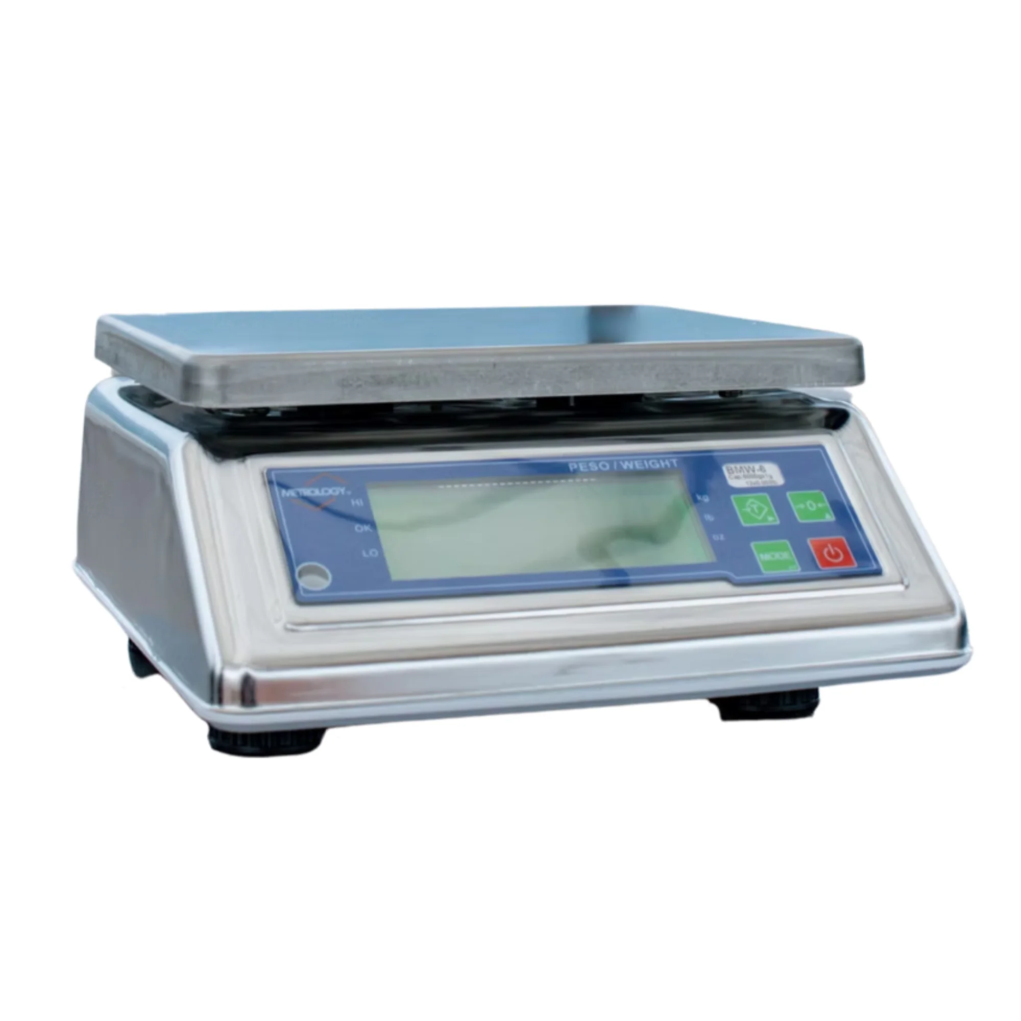 BASCULA PORCIONADORA PROFESIONAL HERMETICA EN ACERO INOX CAP. 6 KG METROLOGY MOD. BMW-6-A