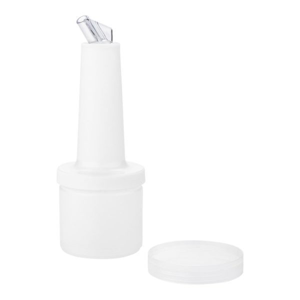 BOTE PARA MEZCLA 1/2 L COLOR BLANCO CONCASSE MCR05LB