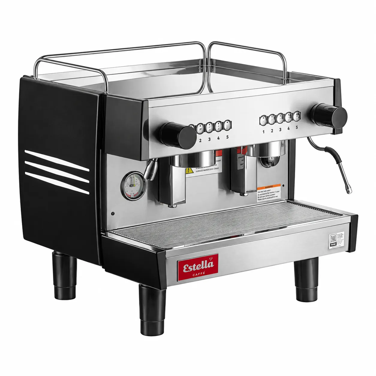 CAFETERA ESPRESSO AUTOMATICA COMPACTA DE DOS GRUPOS ESTELLA ECEM2C