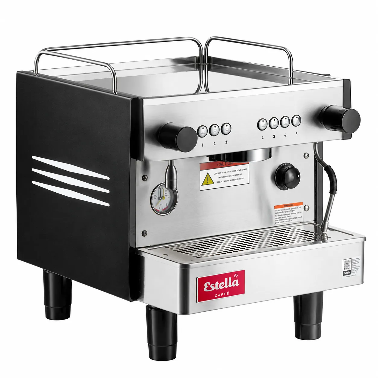 CAFETERA ESPRESSO AUTOMATICA COMPACTA DE UN GRUPO ESTELLA ECEM1C