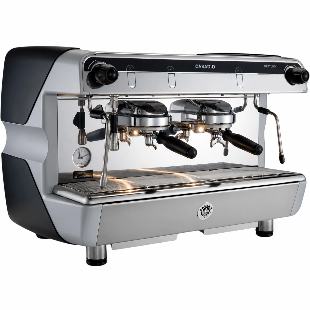 CAFETERA SEMIAUTOMATICA DE 2 GRUPOS PROD. 240 ESPRESSOS / HORA CASADIO NETTUNO S2
