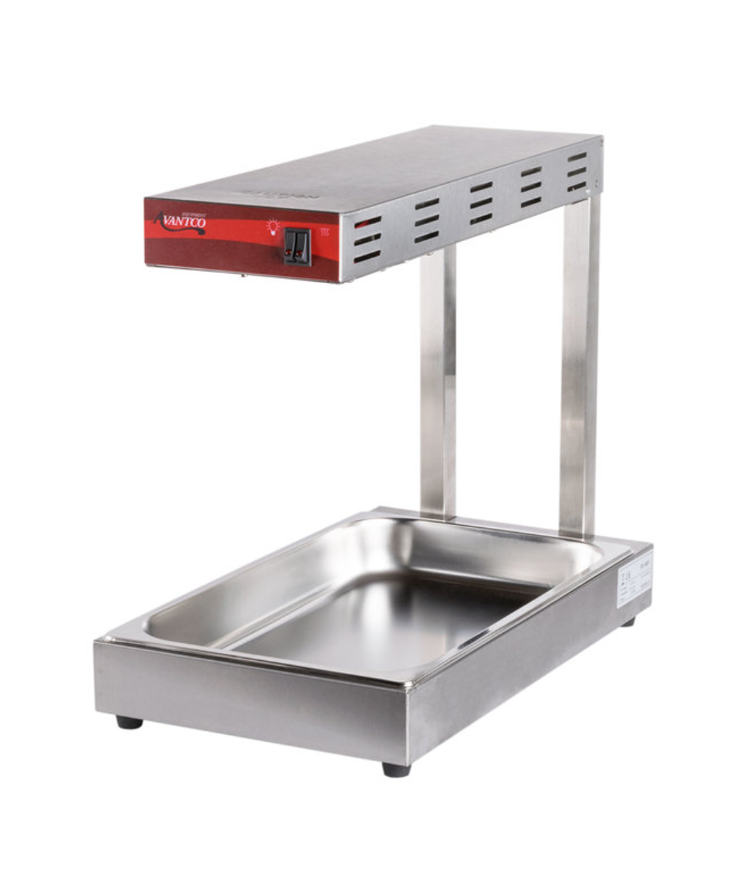 CALENTADOR DE PAPAS FRITAS / ESTACION DE DESCARGA POR INFRARROJOS  AVANTCO FFDS-1