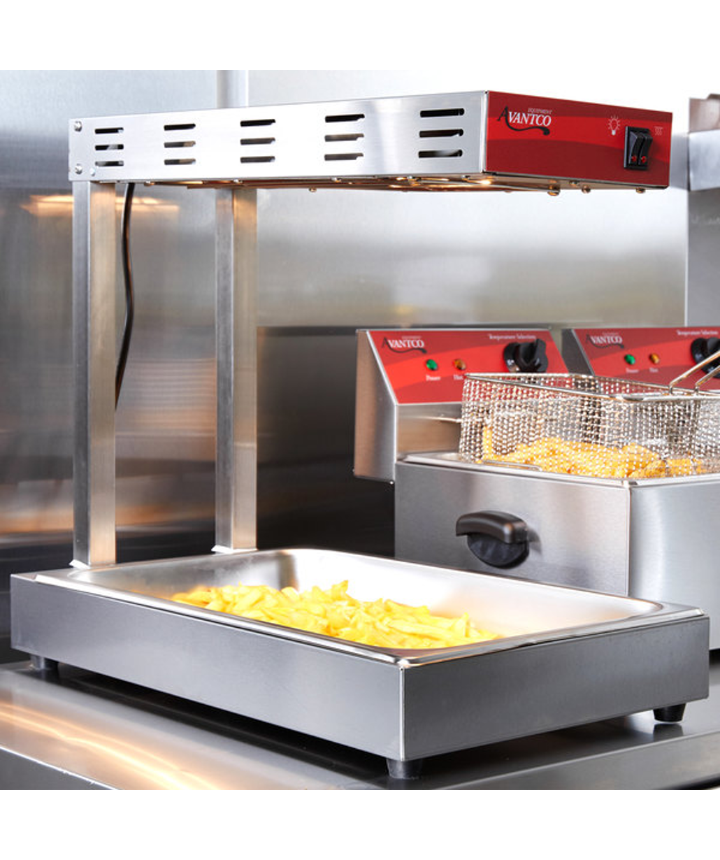 CALENTADOR DE PAPAS FRITAS / ESTACION DE DESCARGA POR INFRARROJOS  AVANTCO FFDS-1