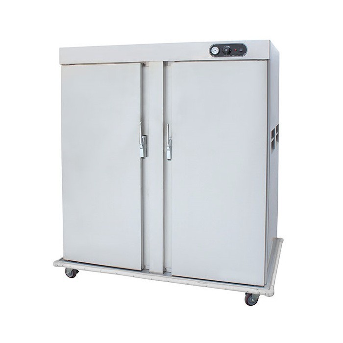 CARRO CALENTON DE ALIMENTOS DOBLE  MIGSA HW-22-21