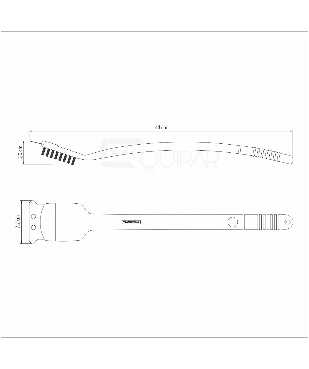 CEPILLO CHURRASCO PARA LIMPIAR TRAMONTINA 26461100