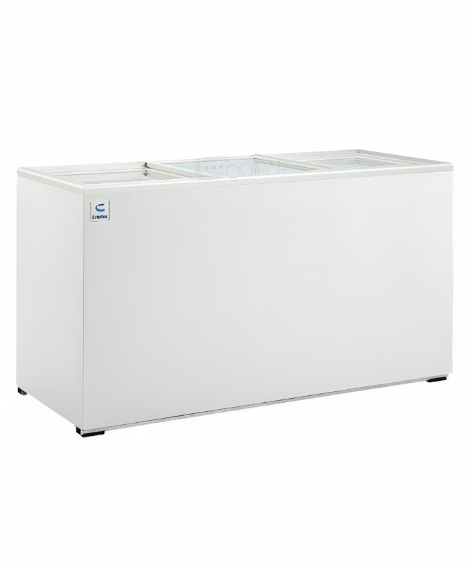 CONGELADOR HORIZONTAL PUERTAS CRISTAL DE 15 FT³ CRIOTEC CCH-15