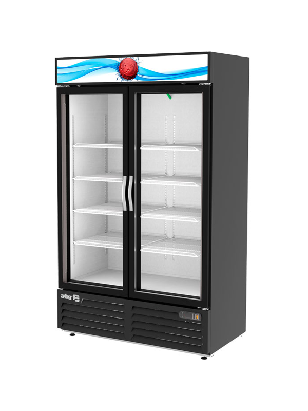 CONSERVADOR DE CONGELADOS MERCHANDISER CAP. 37 FT³ / 2 PUERTAS CRISTAL ASBER AFMD-37 HC