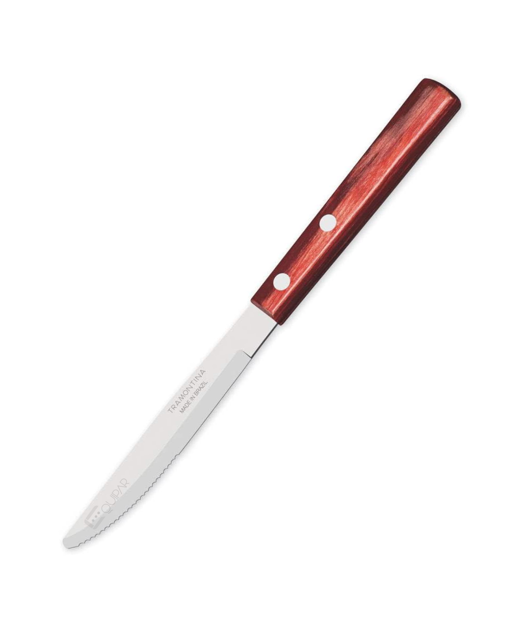 CUCHILLO MESA 4" POLYWOOD ROJO TRAMONTINA 21101474