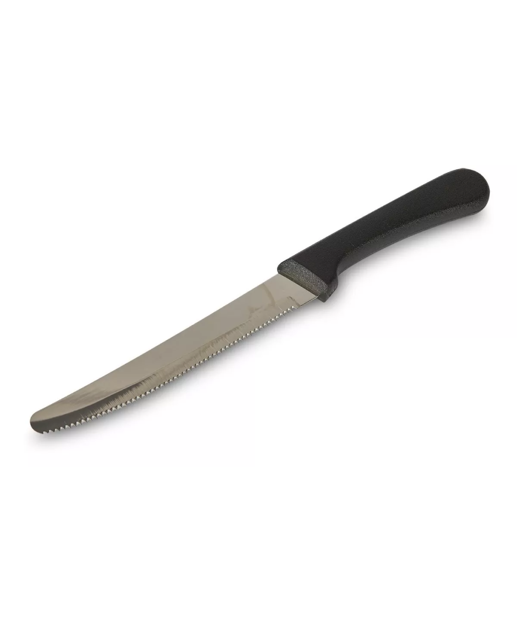CUCHILLO MESA SIERRA 4" M PLASTICO PUNTA RED  CONCASSE MCCMP04RSB