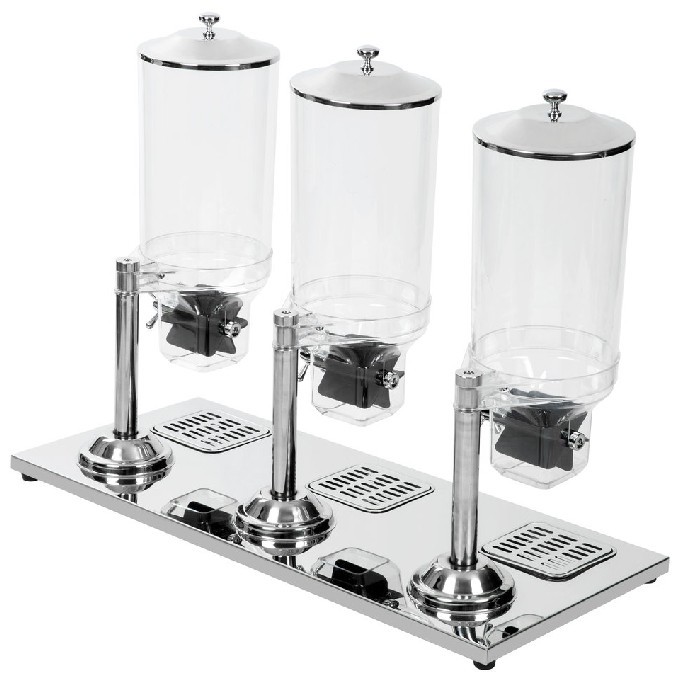 DISPENSADOR DE CEREALES DE TRIPLE BOTE CHOICE  176CR3D