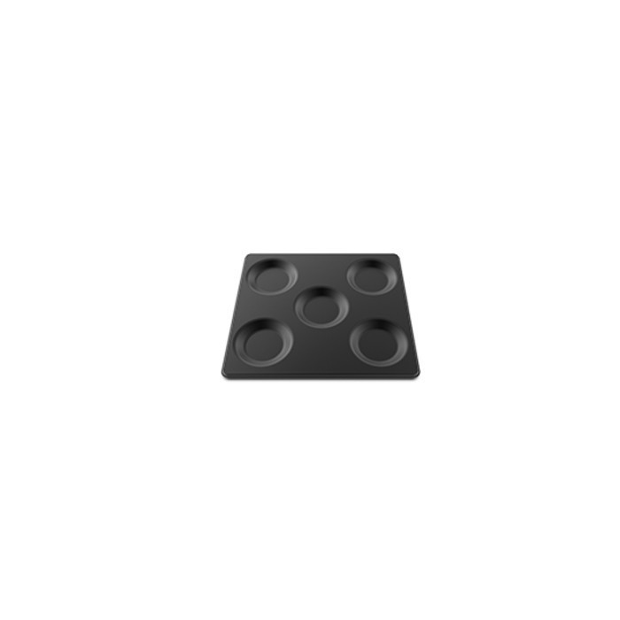 BANDEJA EN ALUMINIO ANTIADHERENTE PARA COCINAR HASTA 5 HUEVOS EGGS 5X1 UNOX TG937