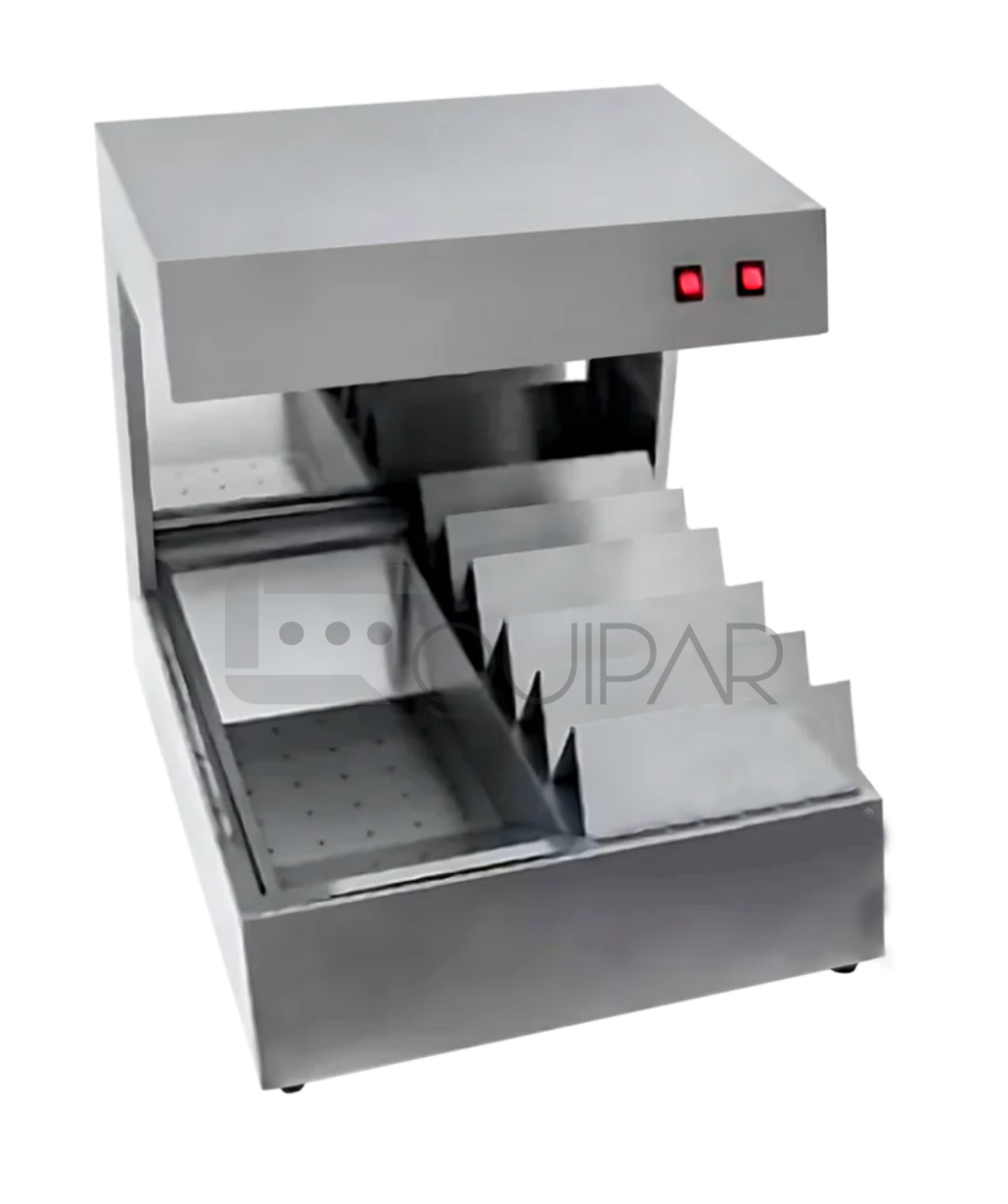 ESTACION CALIENTE PARA PAPAS A LA FRANCESA ACERO INOX. MIGSA CEP-8