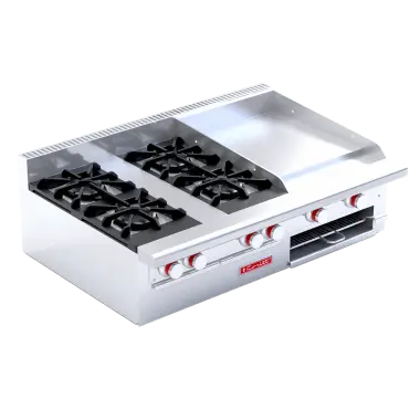 ESTUFA MULTIPLE 4 QUEMADORES A.INOX.PREMIUM CORIAT MINICHEF MASTER DE MESA 18010211