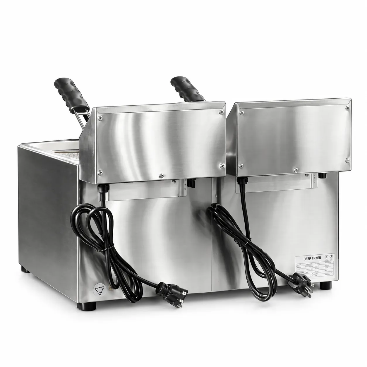 FREIDORA ELECTRICA DE MESA 2 CANASTILLAS DE 8 LTS C/U CONCASSE EFREF2X8E