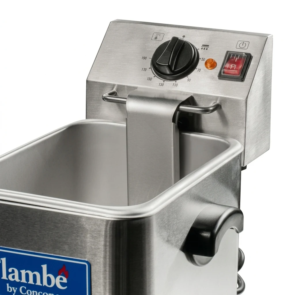FREIDORA ELECTRICA DE MESA CAP. DE TINA 4L CONCASSE EFREF1X4E