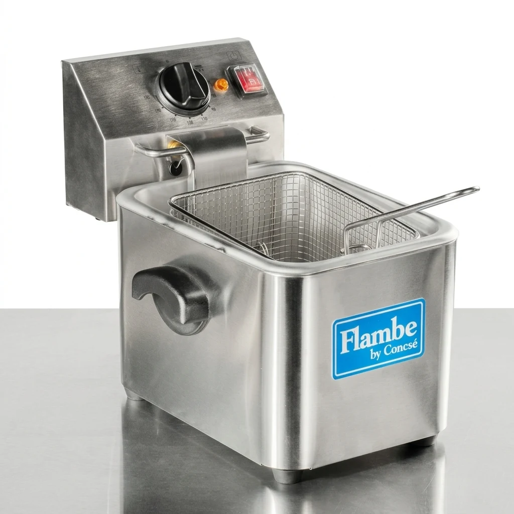 FREIDORA ELECTRICA DE MESA CAP. DE TINA 4L CONCASSE EFREF1X4E