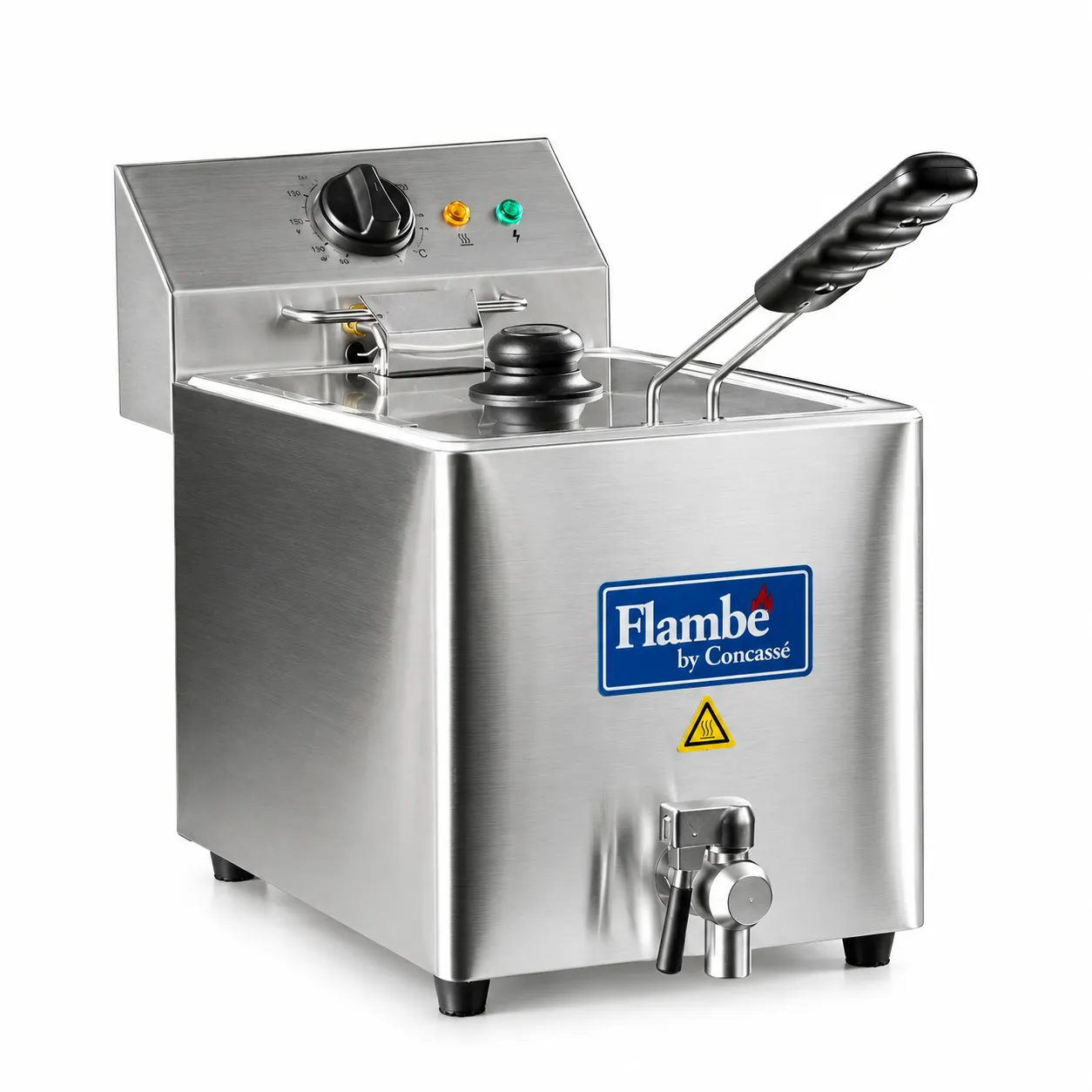 FREIDORA ELECTRICA DE MESA CAP. DE TINA 8 L CONCASSE EFREF1X8E