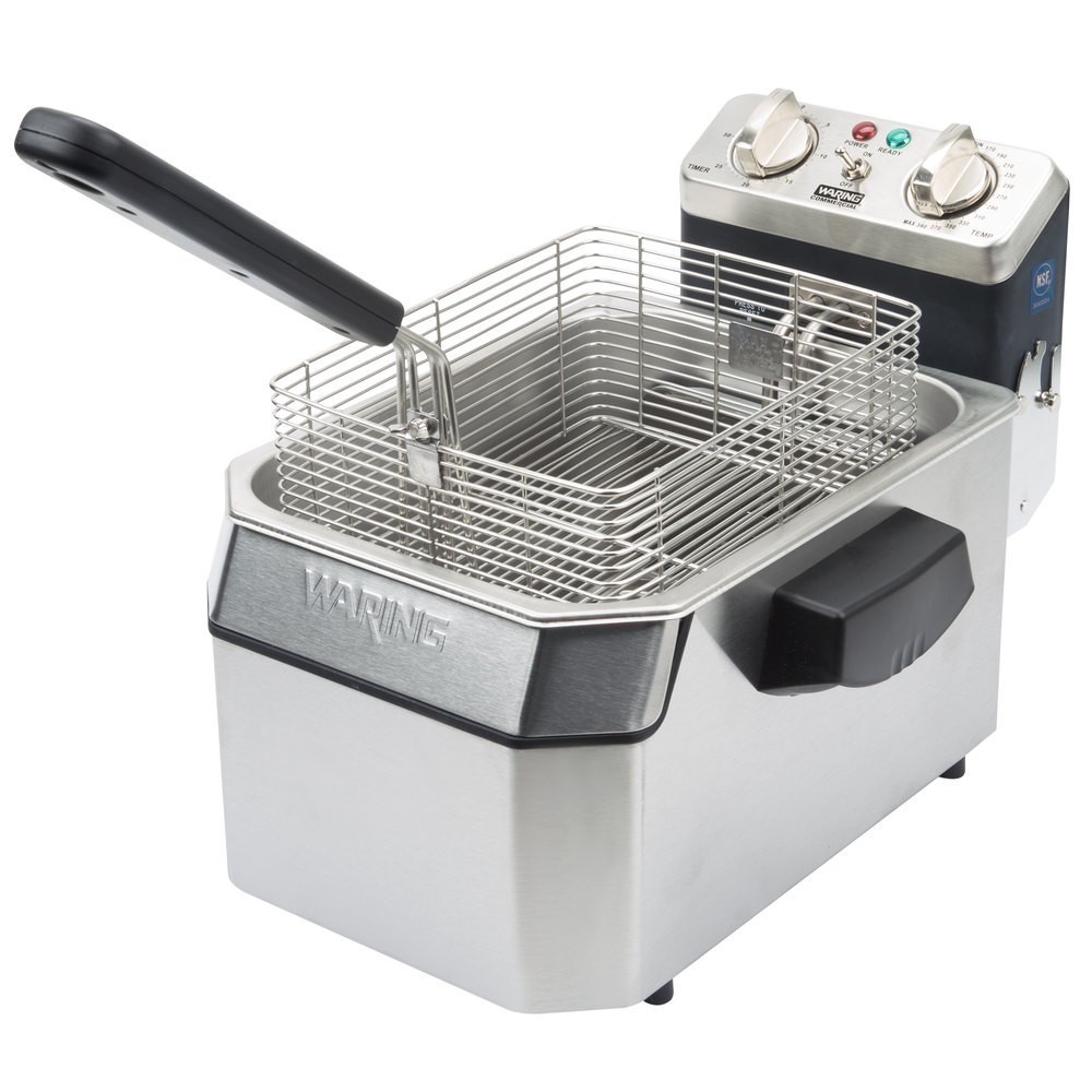 FREIDORA ELECTRICA DE ENCIMERA CAP. 10 LB WARING COMMERCIAL  WDF1000