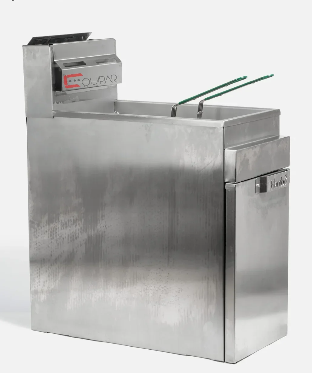 FREIDORA FLAMBE AI 3 QUEMADORES 20 LTS CONCASSE EFREF2X20