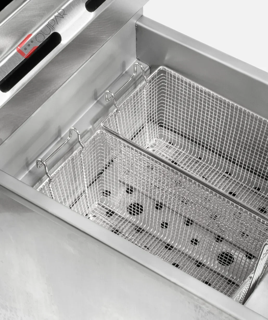 FREIDORA FLAMBE AI 3 QUEMADORES 20 LTS CONCASSE EFREF2X20