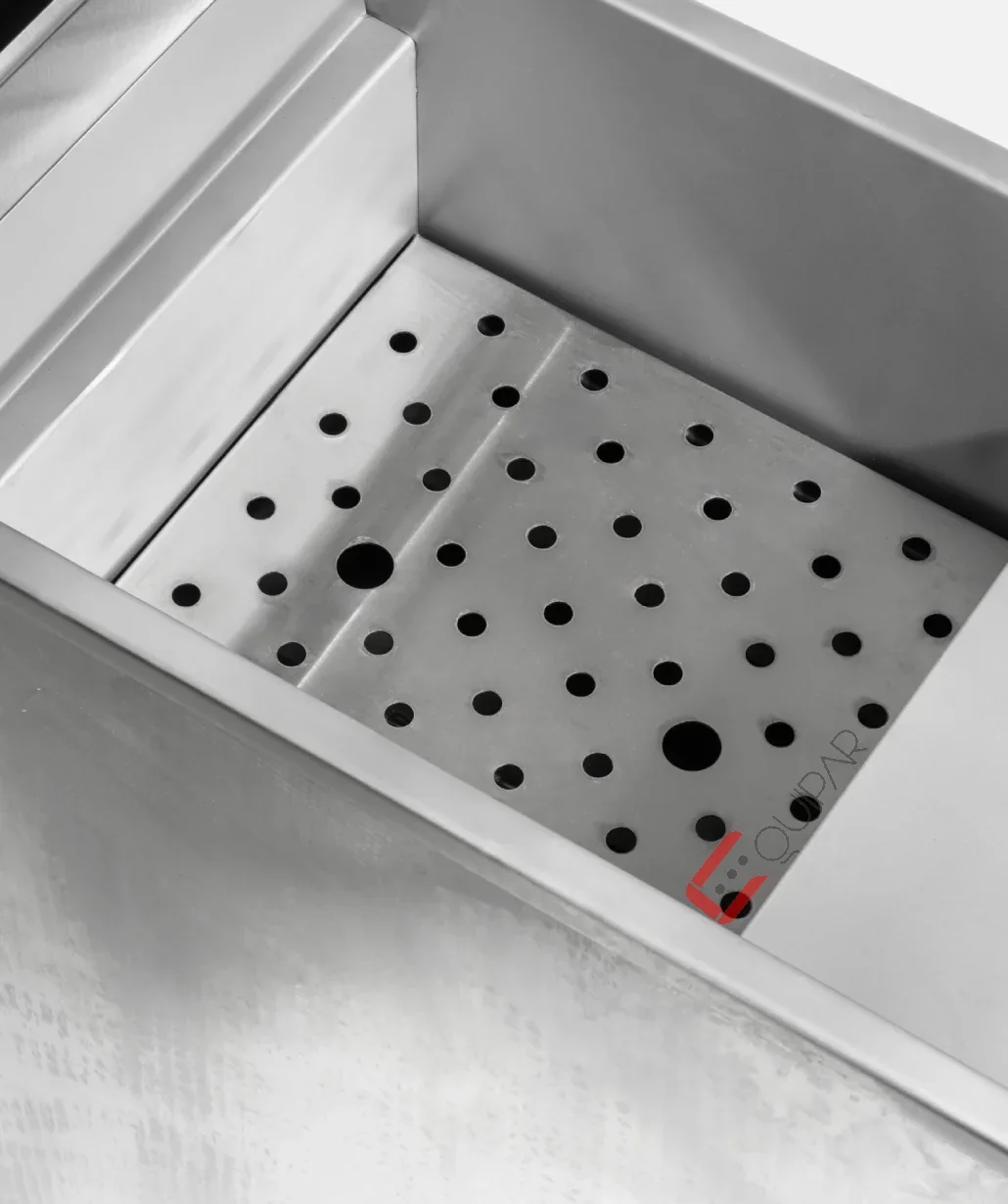 FREIDORA FLAMBE AI 3 QUEMADORES 20 LTS CONCASSE EFREF2X20