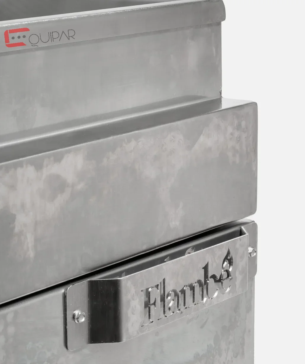 FREIDORA FLAMBE AI 3 QUEMADORES 20 LTS CONCASSE EFREF2X20