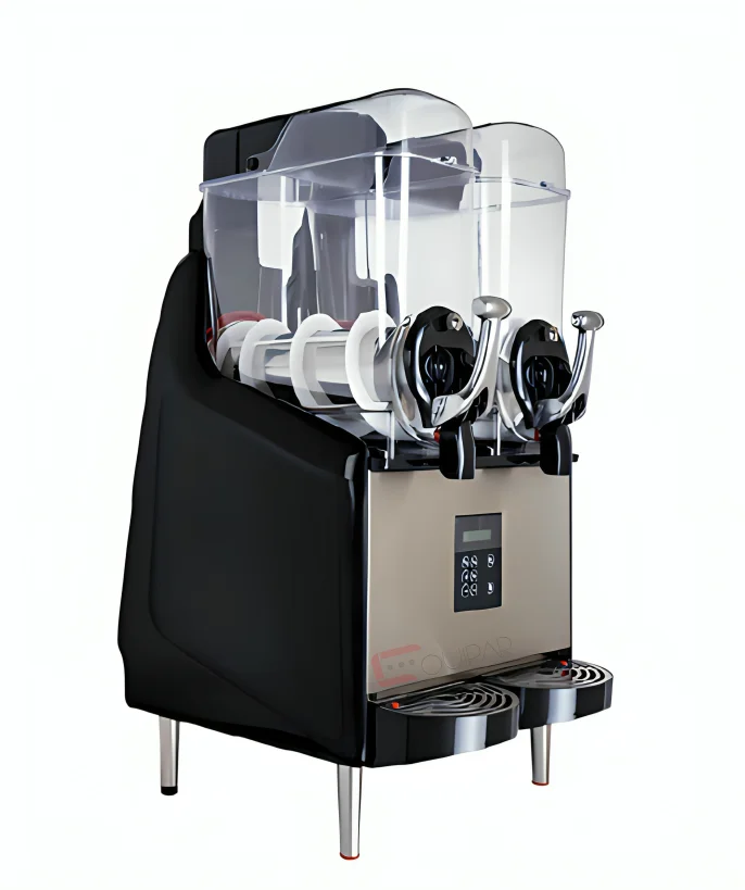 GRANITA CON 2 TAZONES CAP. 12 L C/U CONTROL DIGITAL MIGSA X-II