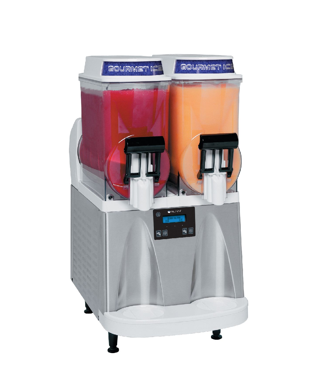 GRANITA DE ACERO INOXIDABLE Y BLANCO COSTERO DE ALTO RENDIMIENTO  BUNN 34000.0575