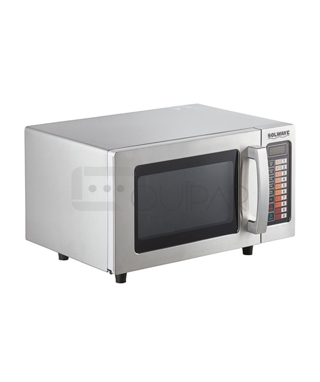 HORNO DE MICROONDAS INDUSTRIAL CON CONTROLADOR DIGITAL 0.9 FT³ SOLWAVE 180MW1000SS