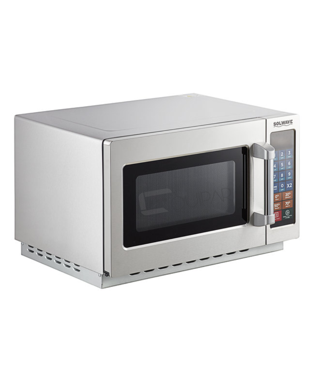 HORNO DE MICROONDAS INDUSTRIAL APILABLE Y CONTROLADOR DIGITAL 1,2 FT³  SOLWAVE 180MW112T