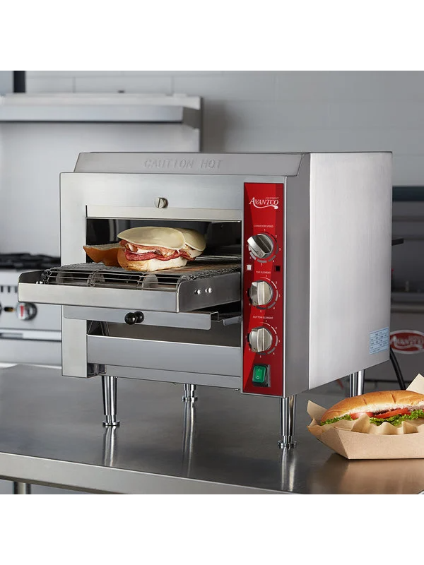 HORNO PARA PIZZA ELECTRICO CON BANDA DE 10 1/2" 240V 2800W AVANTCO CNVYOV10D