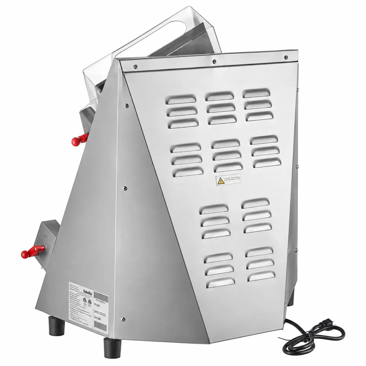 LAMINADORA DE MASA DE DOS ETAPAS DE 18" PARA MOSTRADOR ESTELLA EDS18D