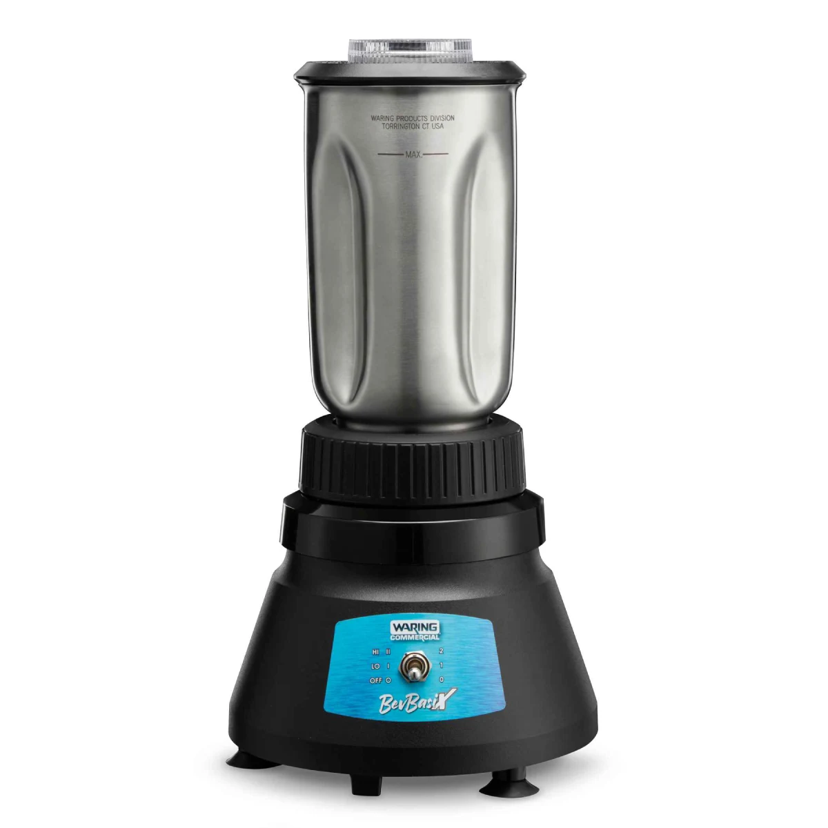 LICUADORA COMERCIAL BEVBASIX TARRO DE ACERO INOXIDABLE WARING BB145S