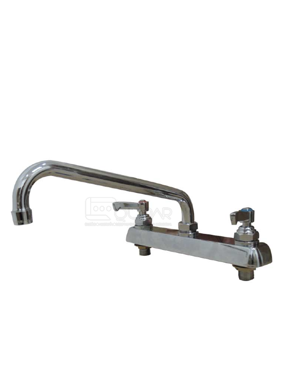 LLAVE MEZCLADORA A CUBIERTA  8" / CUELLO MOVIL 12" ECONO FAUCET EF26131
