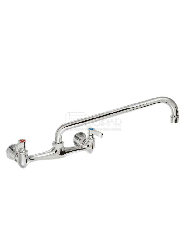 LLAVE MEZCLADORA A PARED 8" / CUELLO MOVIL 12" ECONO FAUCET MOD. EF98094