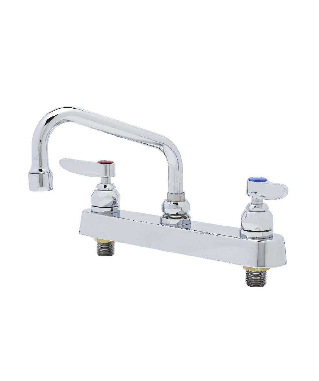 LLAVE MEZCLADORA DE MONTAJE EN CUBIERTA  T&S B-1120-M