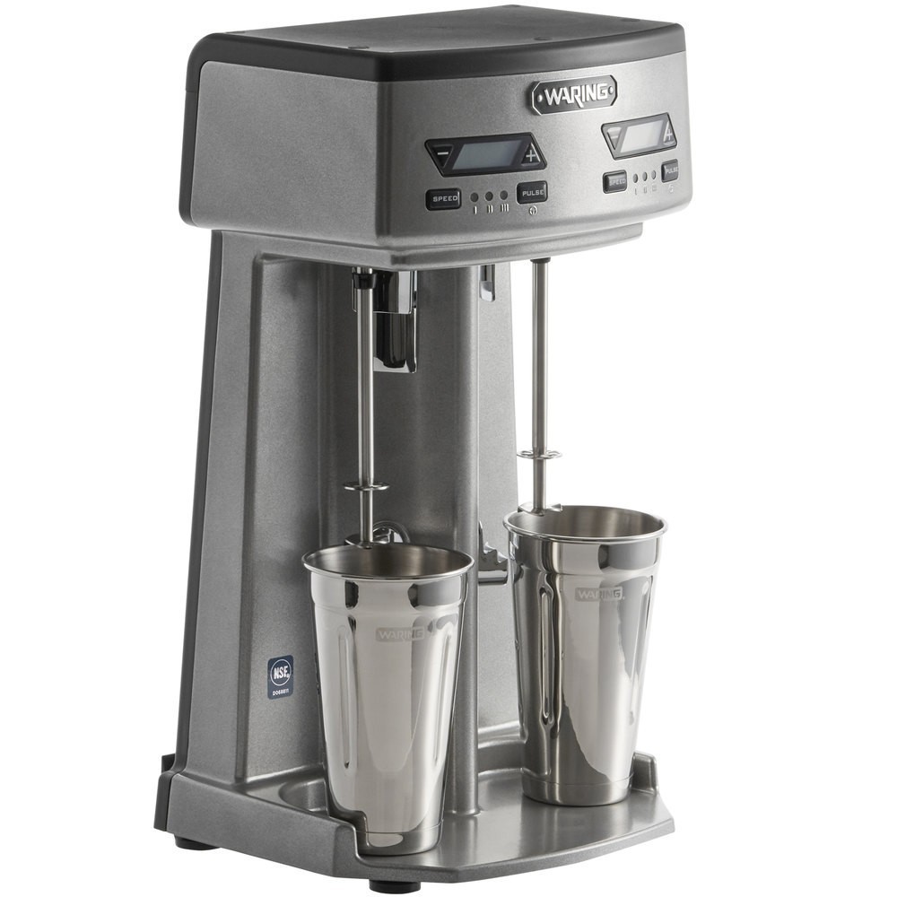 MEZCLADOR DE BEBIDAS CON EJE DOBLE Y TEMPORIZADOR WARING WDM240TX