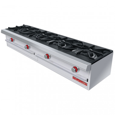 PARRILLA DE 4 QUEMADORES CORIAT PCH-4 HD TREND 25011621