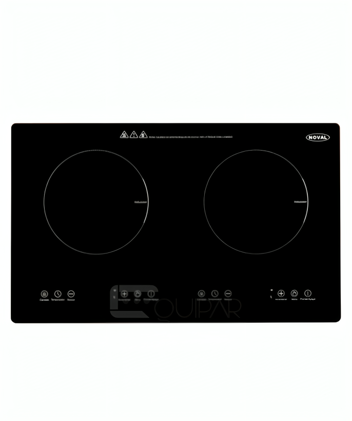 PARRILLA DE INDUCCION DE 2 QUEMADORES NOVAL P-Q2
