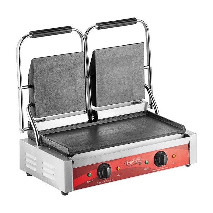 PLANCHA COMERCIAL PARA SANDWICH  PANINI 120V, 3500W AVANTCO P85S