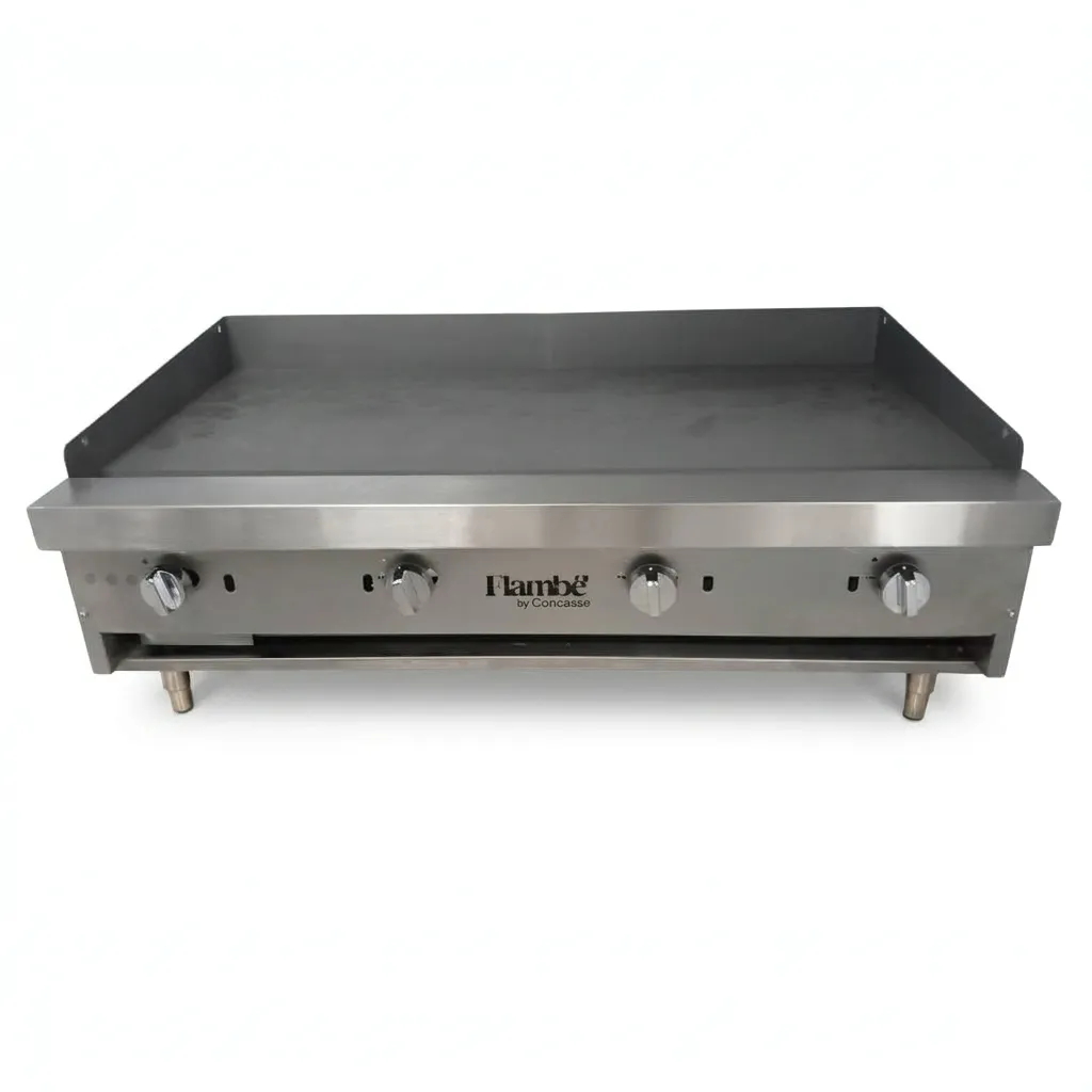 PLANCHA FLAMBE AI 4 QUEMADORES 48" CONCASSE EPAF4X48