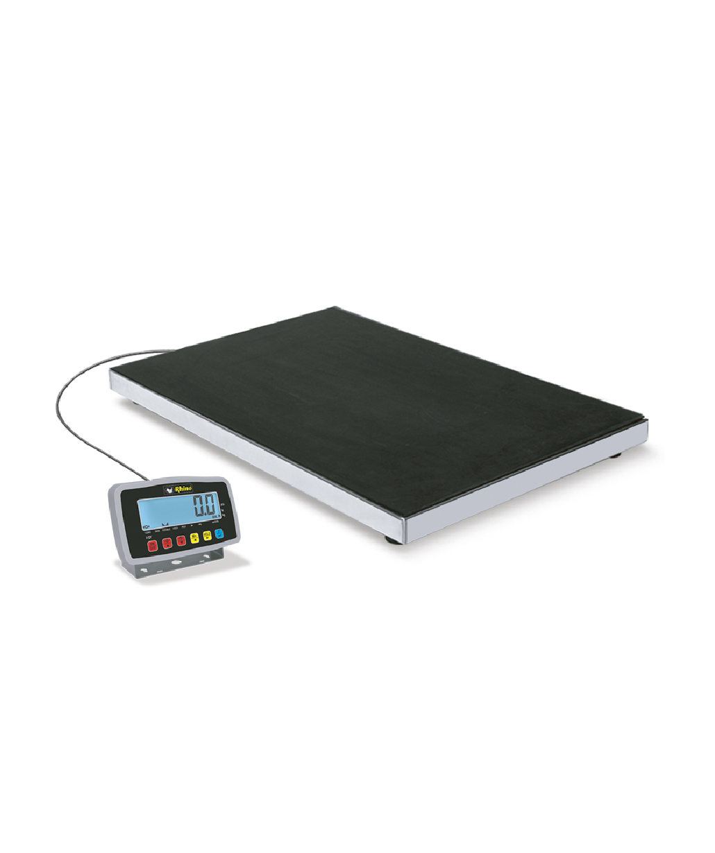 PLATAFORMA VETERINARIA  DE ACERO INOX 200 KG / 100 RHINO BAVET-200