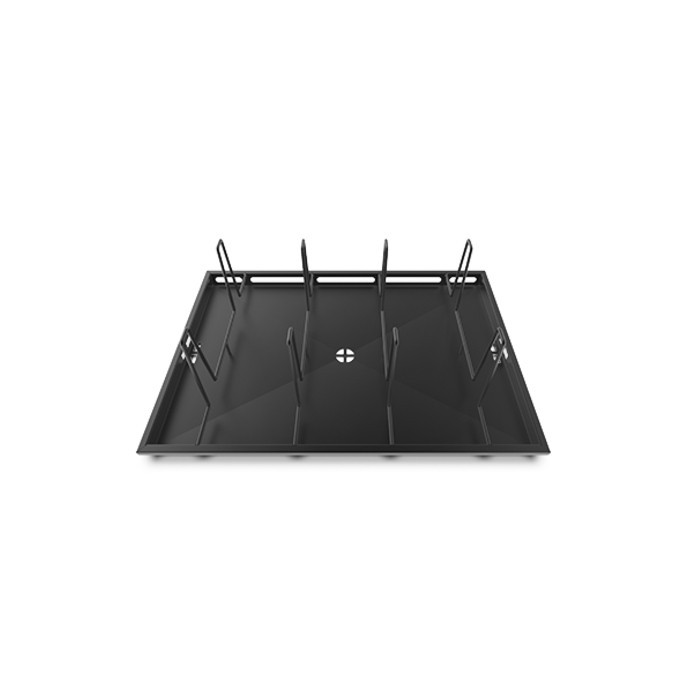 PARRILLA EN ACERO INOXIDABLE ANTIADHERENTE PARA 10 POLLOS ENTEROS POLLO.BLACK - 26"X18" UNOX GRP570