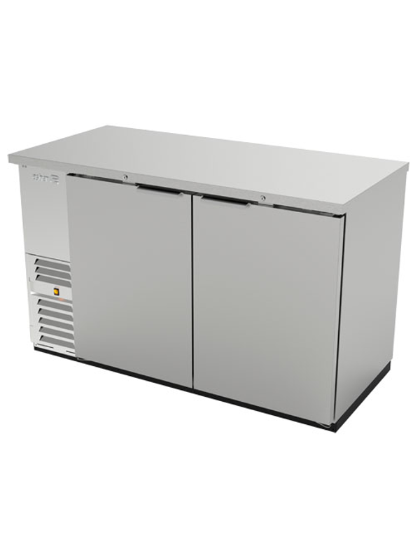 CONTRA BARRA REFRIGERADA EN A.I. - 2 PUERTAS SOLIDAS ASBER MOD ABBC-58-S HC