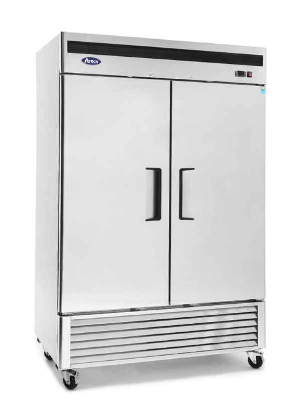 REFRIGERADOR VERTICAL 30.2 FT³ / 2 PUERTAS SOLIDAS ATOSA MBF8506GR