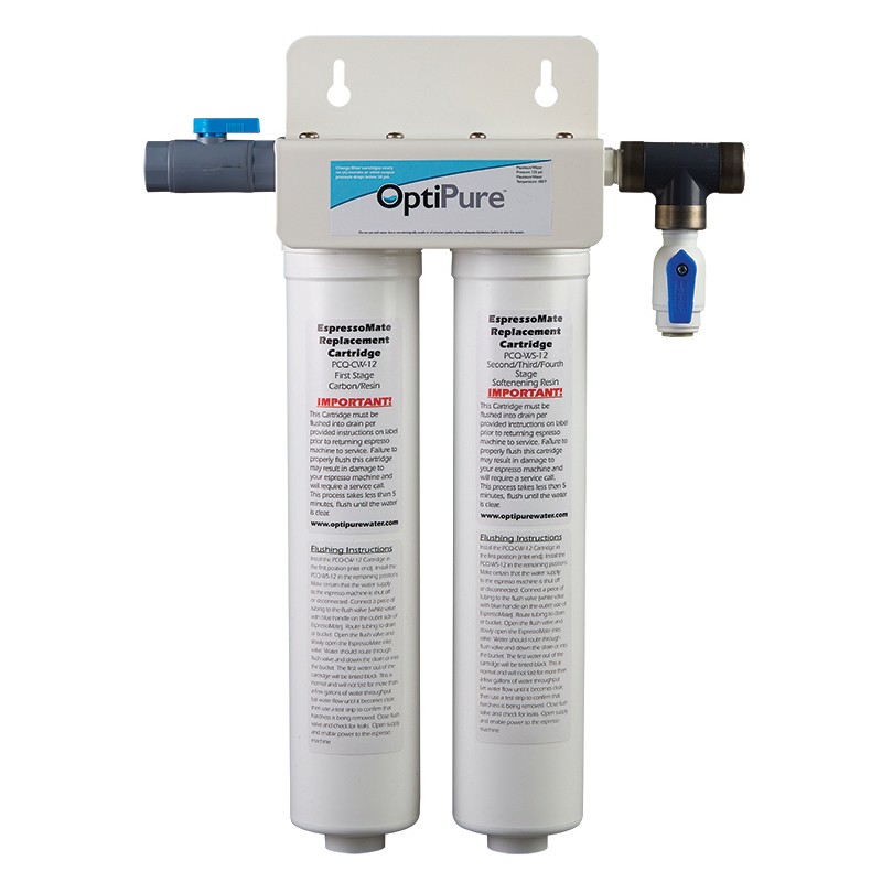 SISTEMA DE TRATAMIENTO DE AGUA DE DOBLE CARTUCHO OPTIPURE EM2+