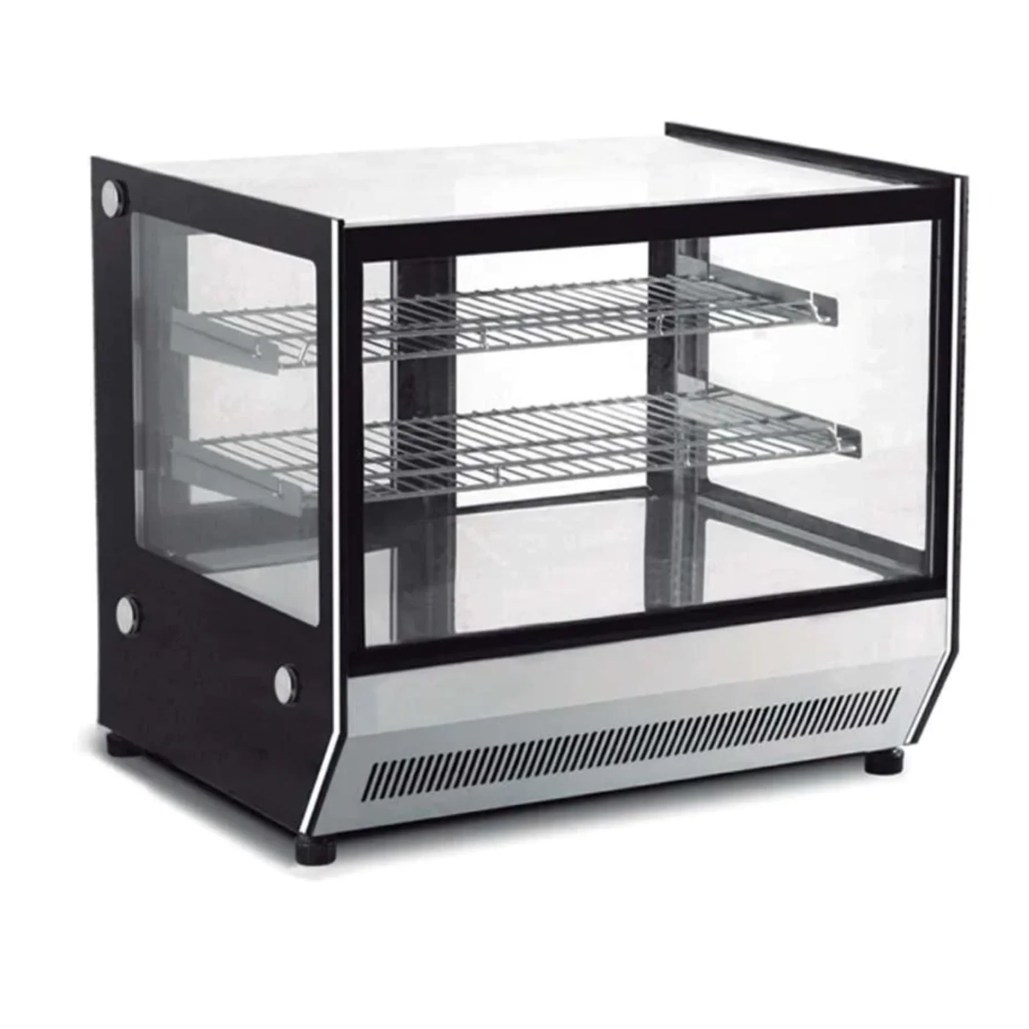VITRINA CALIENTE DE EXHIBICION PARA MOSTRADOR / CRISTALES RECTOS MIGSA GN-900HRT
